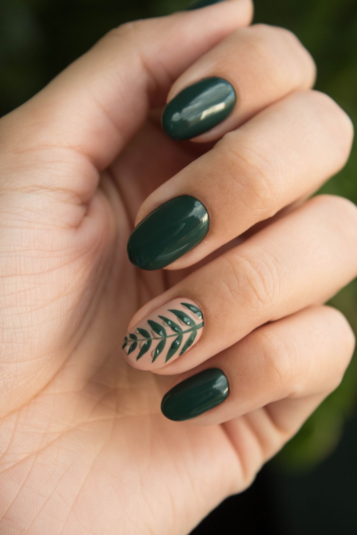 Manicure detail at Pampering by Eboni